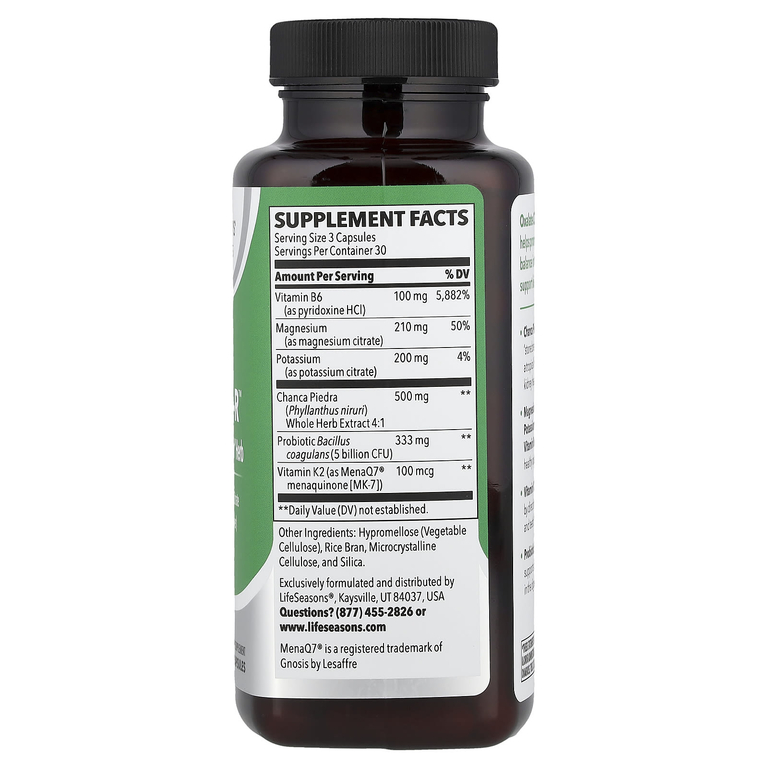LifeSeasons, Oxalate Cleanse-R™, 90 растительных капсул