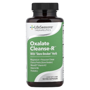 LifeSeasons, Oxalate Cleanse-R™, 90 растительных капсул
