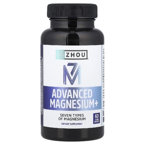 Zhou Nutrition, улучшенный магний+, 60 растительных капсул