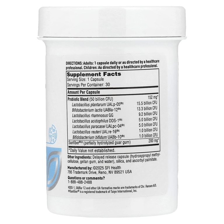 SFI Health, Ther-Biotic® Synbiotic, 30 капсул
