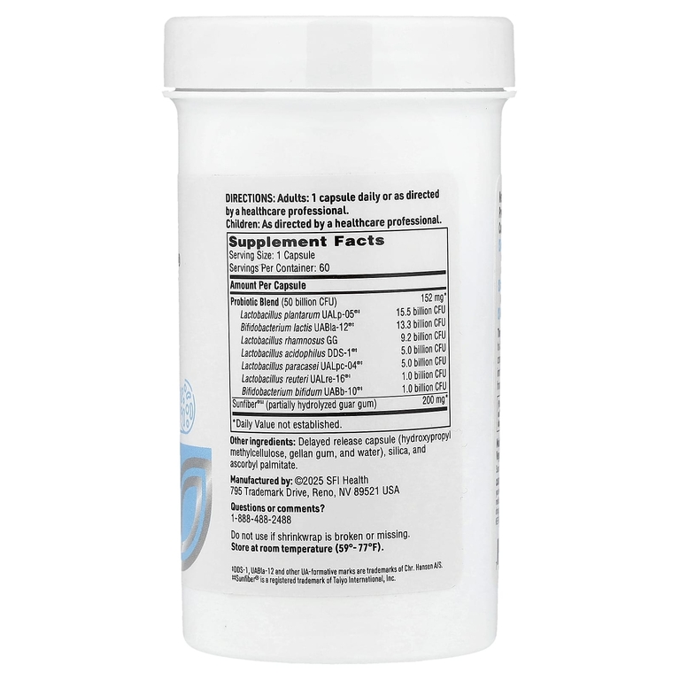 SFI Health, Ther-Biotic® Synbiotic, 60 капсул