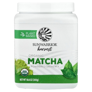 Sunwarrior, Harvest, органическая смесь для приготовления напитка с матча, 300 г (10,6 унции)