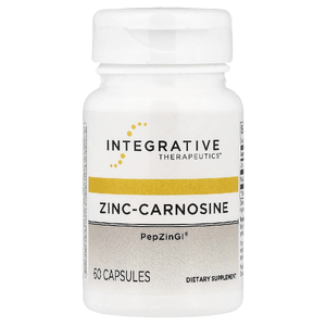 Integrative Therapeutics, Цинк и карнозин, 60 капсул