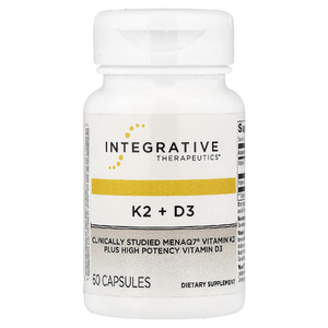 Integrative Therapeutics, K2 + D3, 60 капсул