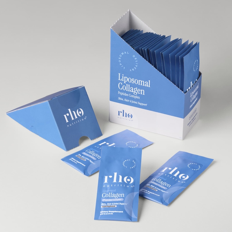 Rho Nutrition, липосомальный коллаген, 30 жидких пакетиков, 8 мл