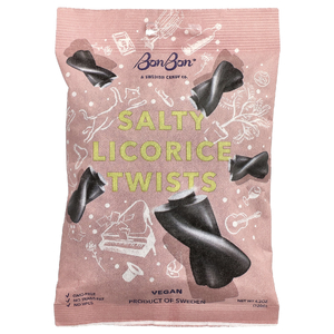 BonBon, Salty Licorice Twists, 120 г (4,2 унции)