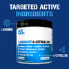 EVLution Nutrition, L-аргинин + L-цитруллин, без вкусовых добавок, 300 г (10,6 унции)