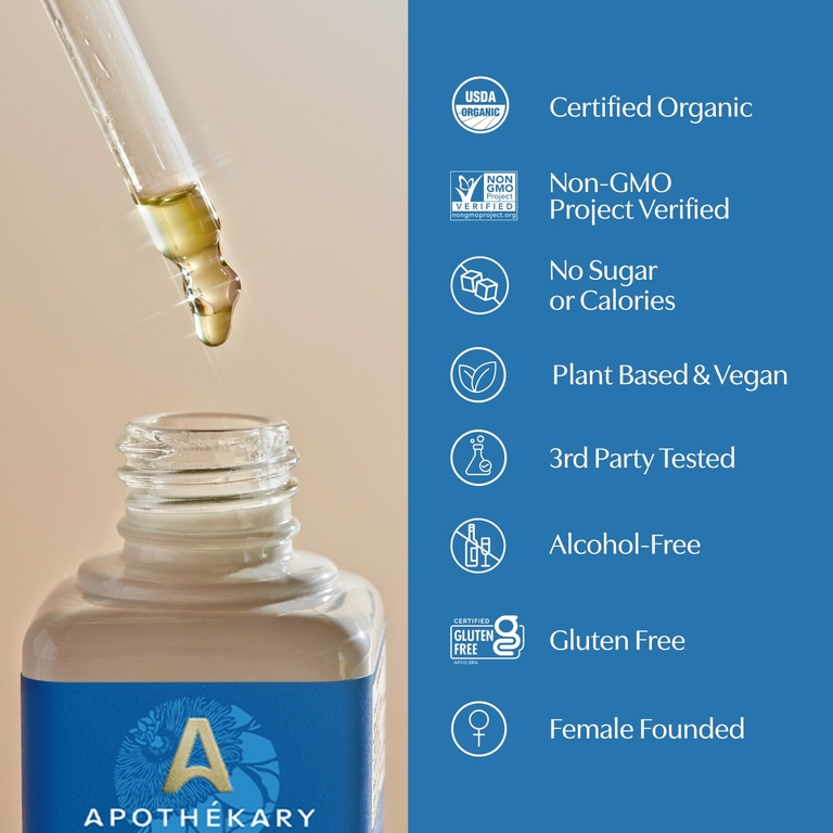 Apothekary, Take The Edge Off, настойка для снятия стресса, 100 мл (3,4 жидк. унции)