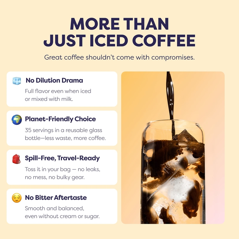 Javvy Coffee, Концентрат кофе, без кофеина, 177 мл (6 жидк. унций)