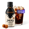 Javvy Coffee, Концентрат кофе с добавлением кофеина, карамель, 177 мл (6 жидк. унций)