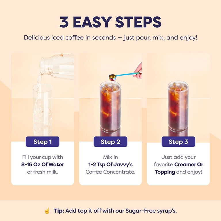 Javvy Coffee, Концентрат кофе с добавлением кофеина, карамель, 177 мл (6 жидк. унций)