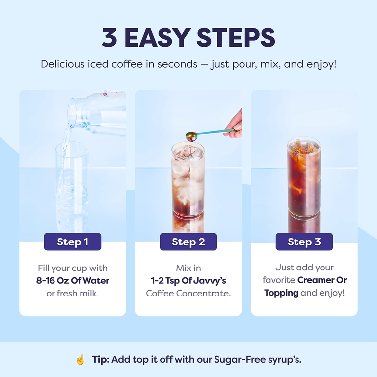 Javvy Coffee, Кофеин-концентрат с французской ванилью, 177 мл (6 жидк. унций)