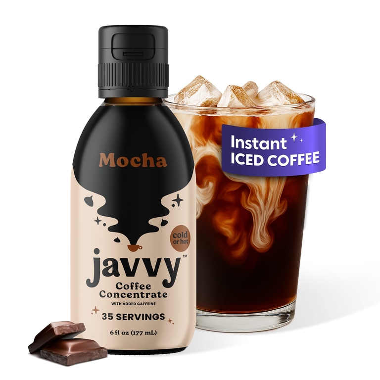 Javvy Coffee, Кофеин-концентрат с добавлением, мокко, 177 мл (6 жидк. унций)