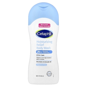 Cetaphil, Увлажняющий гель для душа, для всех типов кожи, без отдушек, 500 мл