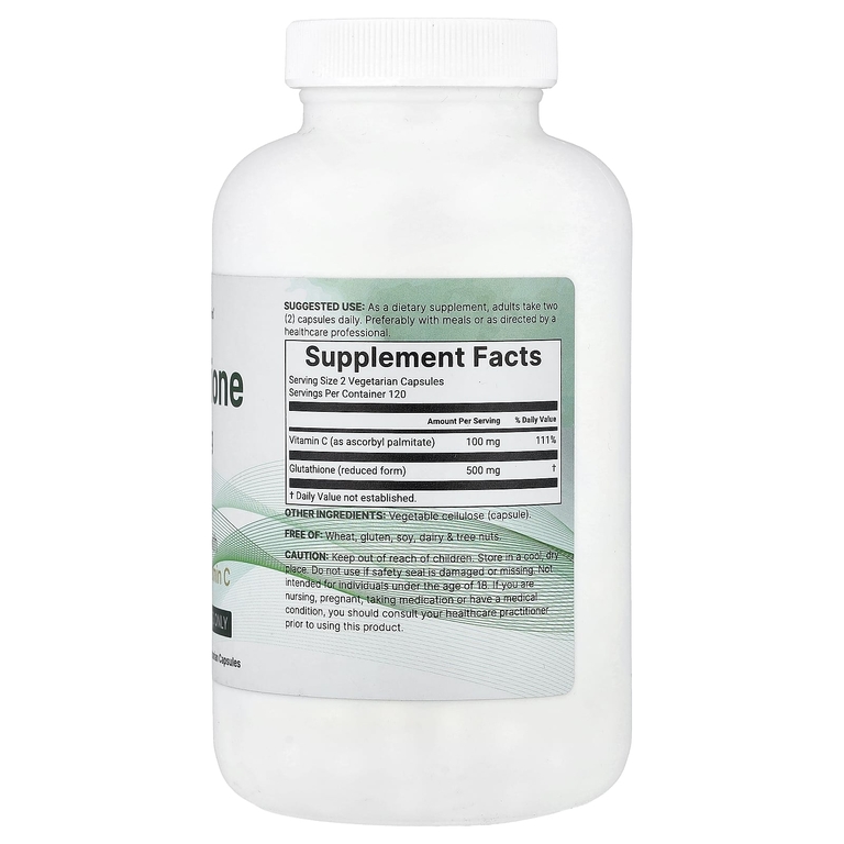 Micro Ingredients, Глутатион, 240 вегетарианских капсул