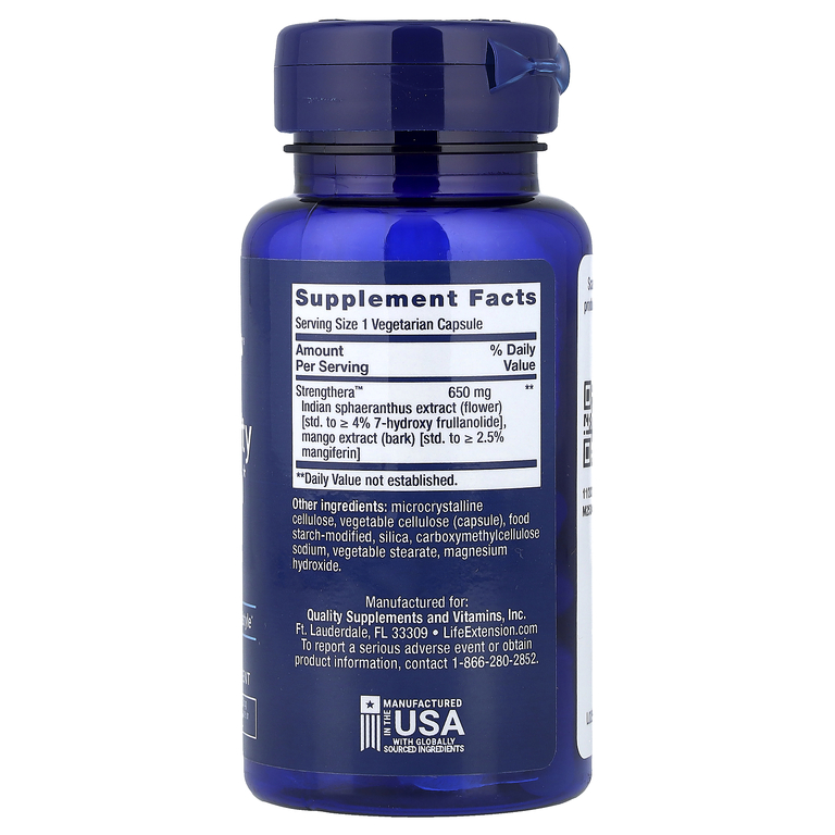 Life Extension, Active Vitality & Strength, 30 вегетарианских капсул