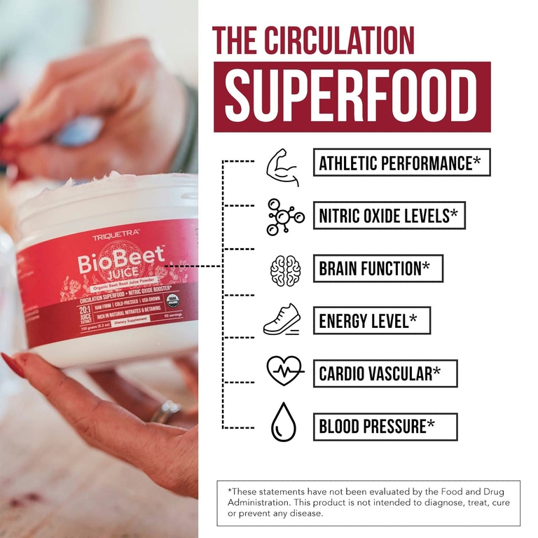Triquetra Health, BioBeet™ Juice, 150 г (5,3 унции)