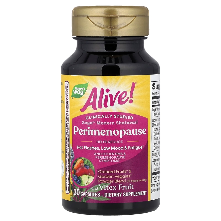 Nature's Way, Alive!® перименопауза, 30 капсул