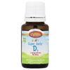 Carlson, Kids Super Daily® D3, витамин D3 для детей, 10,3 мл (0,35 жидк. унции)