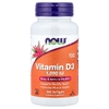 NOW Foods, витамин D3, 25 мкг (1000 МЕ), 360 капсул