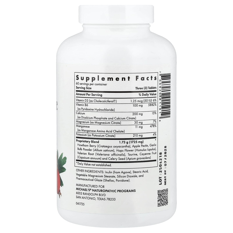 Michael's Health, Факторы артериального давления™ — 180 вегетарианских таблеток
