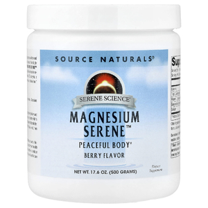 Source Naturals, магний, с ягодным вкусом, 500 г (17,6 унции)