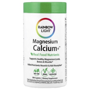 Rainbow Light, минеральный комплекс с магнием и кальцием, 180 капсул
