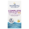 Nordic Naturals, омега-3 с витамином Д, лимон, 120 желатиновых капсул