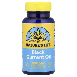Nature's Life, масло черной смородины, 500 мг, 90 капсул (Товар снят с продажи) 