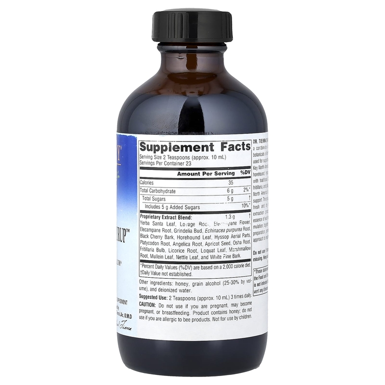 Planetary Herbals, сироп из коры дикой вишни, 236,56 мл (8 жидк. унций)