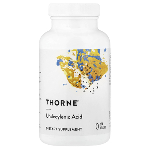 Thorne, ундециленовая кислота, 250 желатиновых капсул (50 мг в 1 желатиновой капсуле)