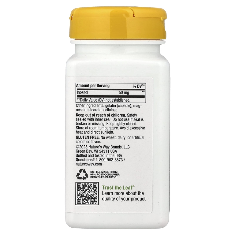 Nature's Way, комплекс витаминов B-50, 100 капсул