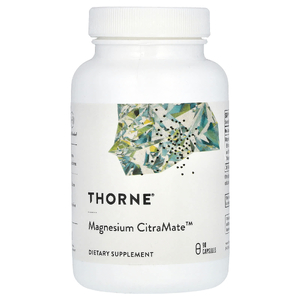 Thorne, Magnesium CitraMate, цитрамат магния, 90 капсул (135 мг в 1 капсуле)