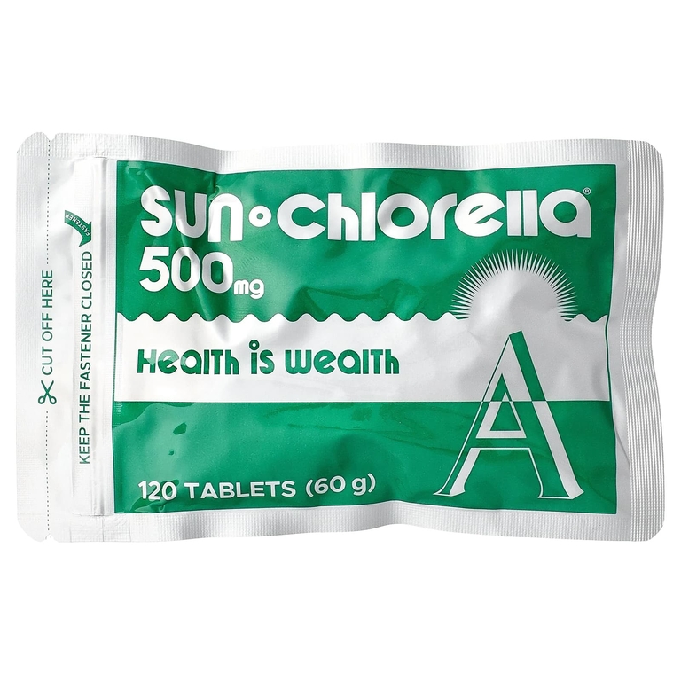 Sun Chlorella, добавка с хлореллой, 500 мг, 600 таблеток
