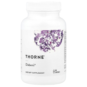 Thorne, комплексная смесь растительных компонентов и питательных веществ для поддержания нормального уровня сахара в крови, 90 капсул