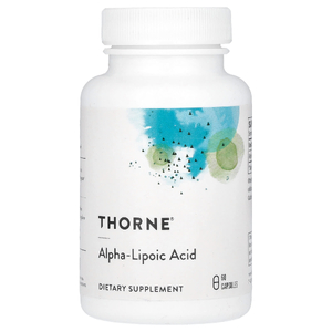 Thorne, альфа-липоевая кислота, 60 капсул (300 мг в 1 капсуле)