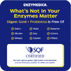 Enzymedica, комплекс пищеварительных ферментов + пробиотики, 90 капсул