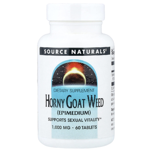 Source Naturals, экстракт горянки, 1000 мг, 60 таблеток