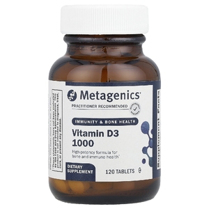 Metagenics, витамин D3 1000, 25 мкг (1000 МЕ), 120 таблеток