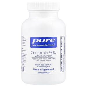 Pure Encapsulations, Куркумин с черным перцем, 120 капсул