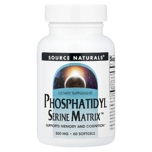 Source Naturals, Фосфатидилсерин Матрица™ 500 мг, 60 капсул