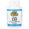 Natural Factors, витамин D3, 25 мкг (1000 МЕ), 180 капсул