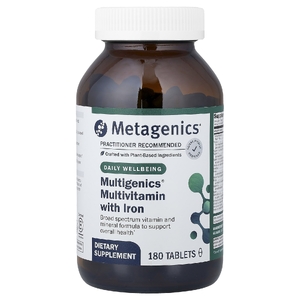 Metagenics, мультивитамины с железом, 180 таблеток