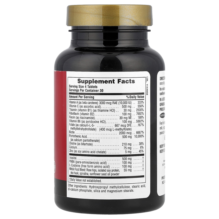 NaturesPlus, комплекс для волос, для мужчин и женщин, 120 таблеток