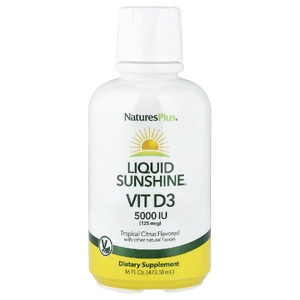 NaturesPlus, витамин Д3, тропический цитрус, 473,18 мл (16 жидк. унций)
