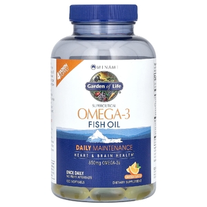 Minami Nutrition, Сверхкритический рыбий жир с омега-3, апельсин, 850 мг, 120 мягких таблеток