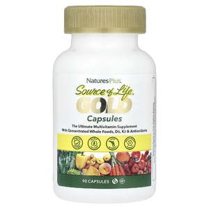 NaturesPlus, мультивитаминная добавка, 90 капсул