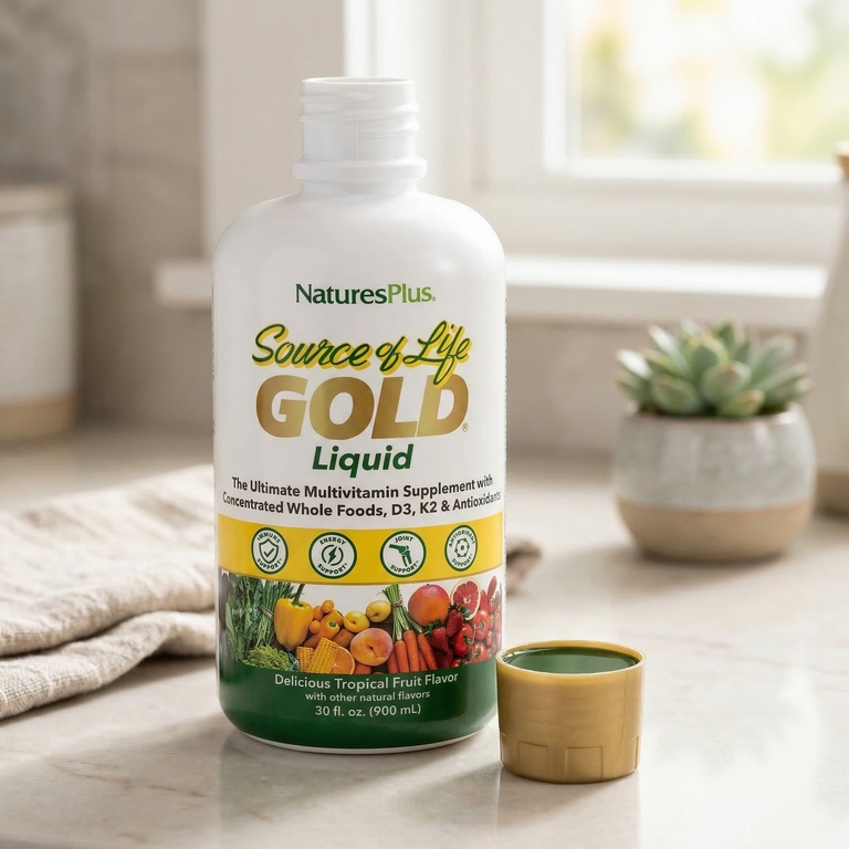 NaturesPlus, мультивитаминная добавка, жидкое средство с тропическими фруктами, 900 мл (30 жидк. унций)