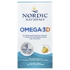 Nordic Naturals, омега-3 с витамином Д3, со вкусом лимона, 60 желатиновых капсул