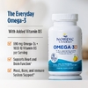 Nordic Naturals, омега-3 с витамином Д3, со вкусом лимона, 60 желатиновых капсул